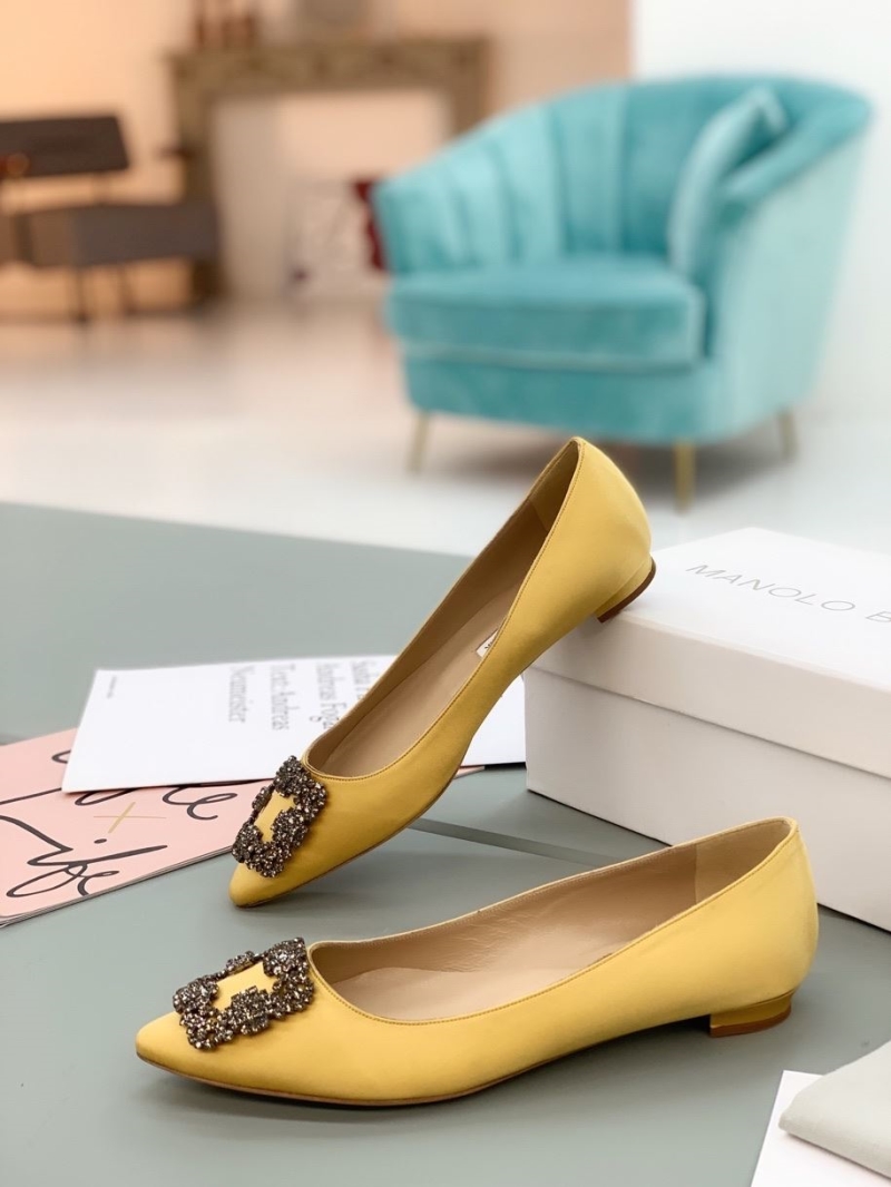 Manolo Blahnik flat shoes